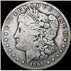 Image 1 : 1890-CC Morgan Silver Dollar NICELY CIRCULATED