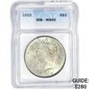 Image 1 : 1922 Silver Peace Dollar ICG MS65