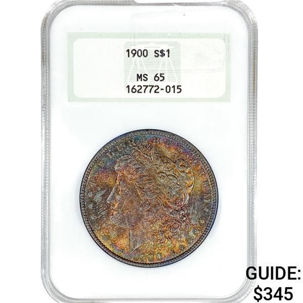 1900 Morgan Silver Dollar NGC MS65