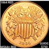 Image 1 : 1864 Two Cent Piece