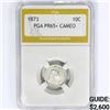 Image 1 : 1873 Seated Liberty Dime PGA PR65+ CAMEO