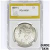Image 1 : 1889-S Morgan Silver Dollar PGA MS61