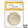Image 1 : 1878 Morgan Silver Dollar PGA AU55 Rev 79 VAM222A