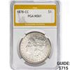 Image 1 : 1878-CC Morgan Silver Dollar PGA MS61