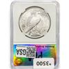 Image 2 : 1921 Silver Peace Dollar PGA MS63 High Relief