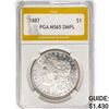 Image 1 : 1887 Morgan Silver Dollar PGA MS65 DMPL