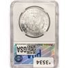 Image 2 : 1884-CC Morgan Silver Dollar PGA MS65