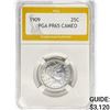 Image 1 : 1909 Barber Quarter PGA PR65 Cameo