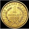 Image 2 : 1853 Rare Gold Dollar CLOSELY UNCIRCULATED