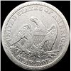 Image 2 : 1858 Seated Liberty Quarter NICELY CIRCULATED