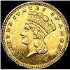 Image 1 : 1884 Rare Gold Dollar UNCIRCULATED