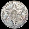 Image 1 : 1861 Silver Three Cent CHOICE AU