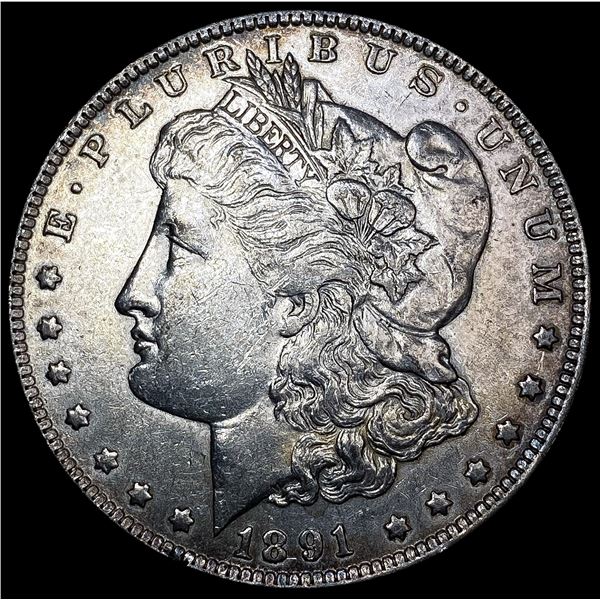 1891-O Morgan Silver Dollar CLOSELY UNCIRCULATED
