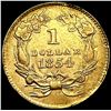 Image 2 : 1854 Rare Gold Dollar UNCIRCULATED