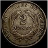 Image 2 : 1864 Two Cent Piece NEARLY UNCIRCULATED