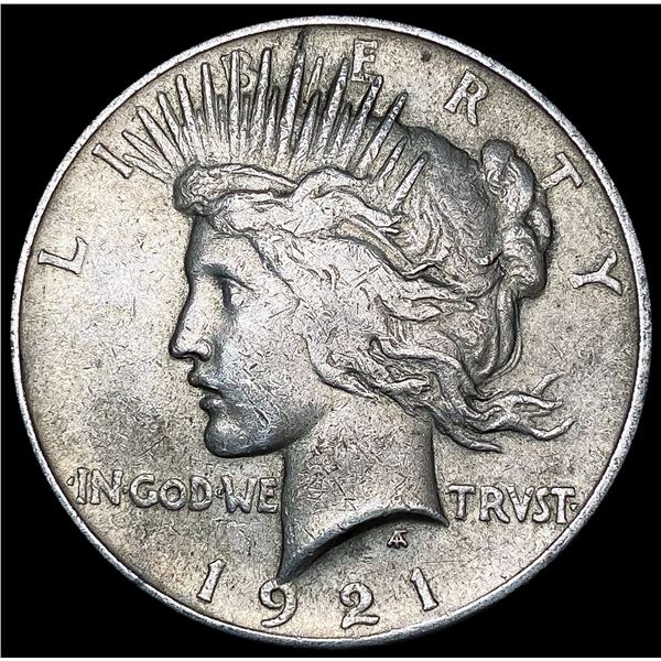 1921 Silver Peace Dollar LIGHTLY CIRCULATED