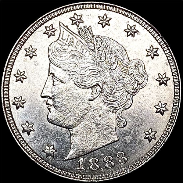 1883 Liberty Victory Nickel GEM BU