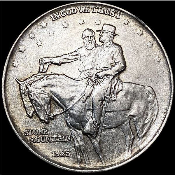 1925 Stone Mountain Half Dollar CLOSELY UNCIRCULAT