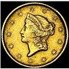 Image 1 : 1851 Rare Gold Dollar CLOSELY UNCIRCULATED