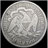 Image 2 : 1876-CC Seated Liberty Half Dollar NICELY CIRCULAT