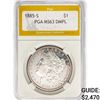 Image 1 : 1885-S Morgan Silver Dollar PGA MS63 DMPL