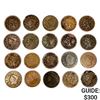 Image 1 : 1816-1852 US Large Cents (20 Coins)