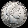 Image 1 : 1906 Barber Half Dollar UNCIRCULATED