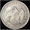 Image 2 : 1855 Arws Seated Liberty Quarter CLOSELY UNCIRCULA