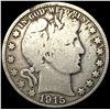 Image 1 : 1915 Barber Half Dollar NICELY CIRCULATED