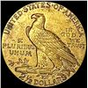 Image 2 : 1912 $2.50 Gold Quarter Eagle NEARLY UNCIRCULATED