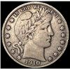 Image 1 : 1910-S Barber Half Dollar NICELY CIRCULATED