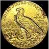 Image 2 : 1911 $2.50 Gold Quarter Eagle UNCIRCULATED