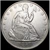 Image 1 : 1858 Seated Liberty Half Dollar NEARLY UNCIRCULATE