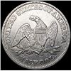 Image 2 : 1858 Seated Liberty Half Dollar NEARLY UNCIRCULATE
