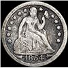 Image 1 : 1854-O Arws Seated Liberty Dime NICELY CIRCULATED