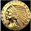 Image 1 : 1910 $5 Gold Half Eagle UNCIRCULATED