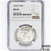 Image 1 : 1946-D Walking Liberty Half Dollar NGC MS64