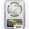 Image 2 : 1935 Silver Peace Dollar NGC MS62