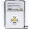 Image 1 : 1905 1/4oz. Gold Lewis & Clark Expo NGC MS64 PL