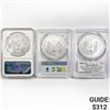 Image 1 : (3) 2020 American Silver Eagle NGC,PCGS MS