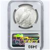 Image 2 : 1923-D Silver Peace Dollar NGC MS62