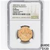 Image 1 : 1808 India Madras Presidency 10Cash NGC Genuine