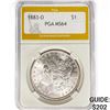 Image 1 : 1883-O Morgan Silver Dollar PGA MS64