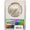 Image 2 : 1921 Silver Peace Dollar PGA MS64 High Relief
