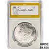 Image 1 : 1882-CC Morgan Silver Dollar PGA MS65+ DMPL