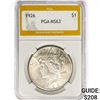 Image 1 : 1926 Silver Peace Dollar PGA MS63