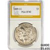 Image 1 : 1889-CC Morgan Silver Dollar PGA XF40