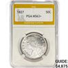 Image 1 : 1827 Capped Bust Half Dollar PGA MS63+