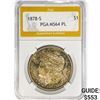 Image 1 : 1878-S Morgan Silver Dollar PGA MS64 PL