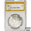 Image 1 : 1881-S Morgan Silver Dollar PGA MS64 DMPL